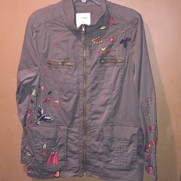 Sonoma Jackets & Blazers - Embroidered light weight jacket